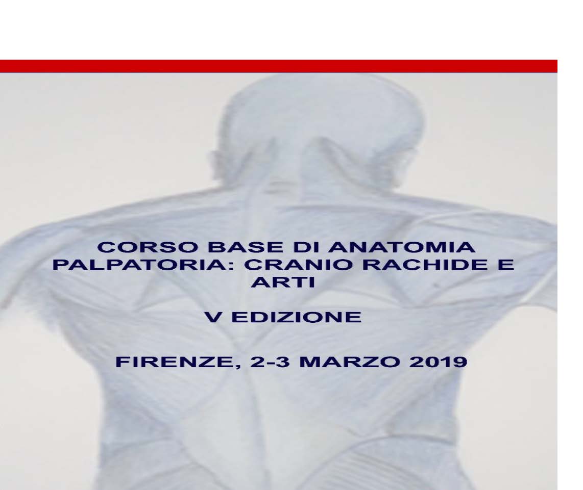 Corso base di Anatomia Palpatoria