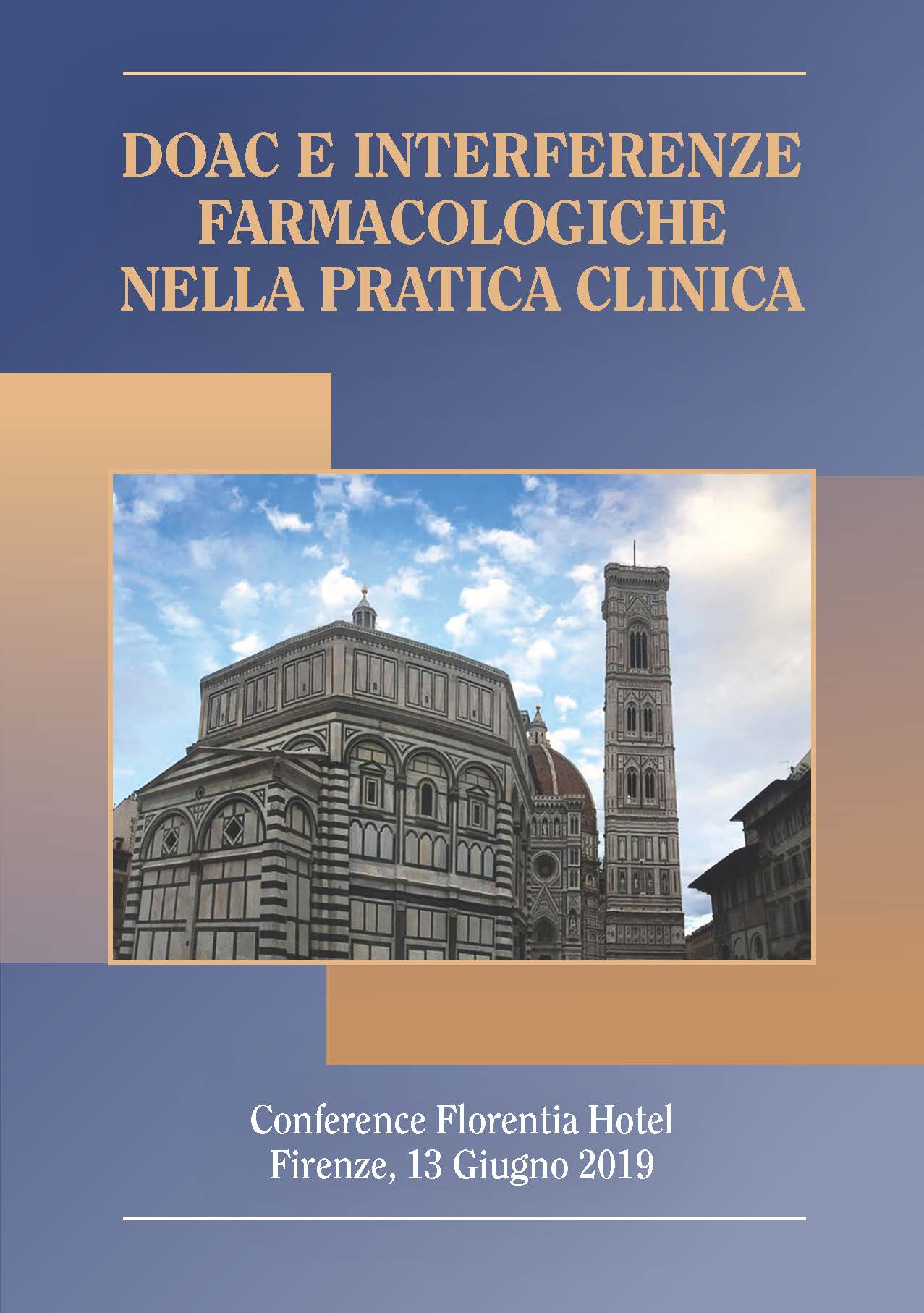 DOAC E INTERFERENZE FARMACOLOGICHE NELLA PRATICA CLINICA