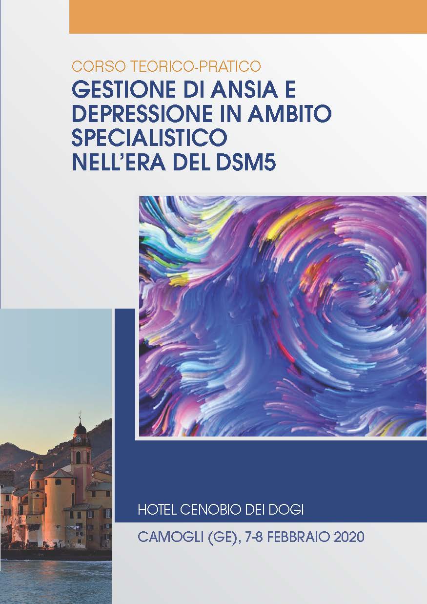 GESTIONE DI ANSIA E DEPRESSIONE IN AMBITO SPECIALISTICO NELL’ERA DEL DSM5