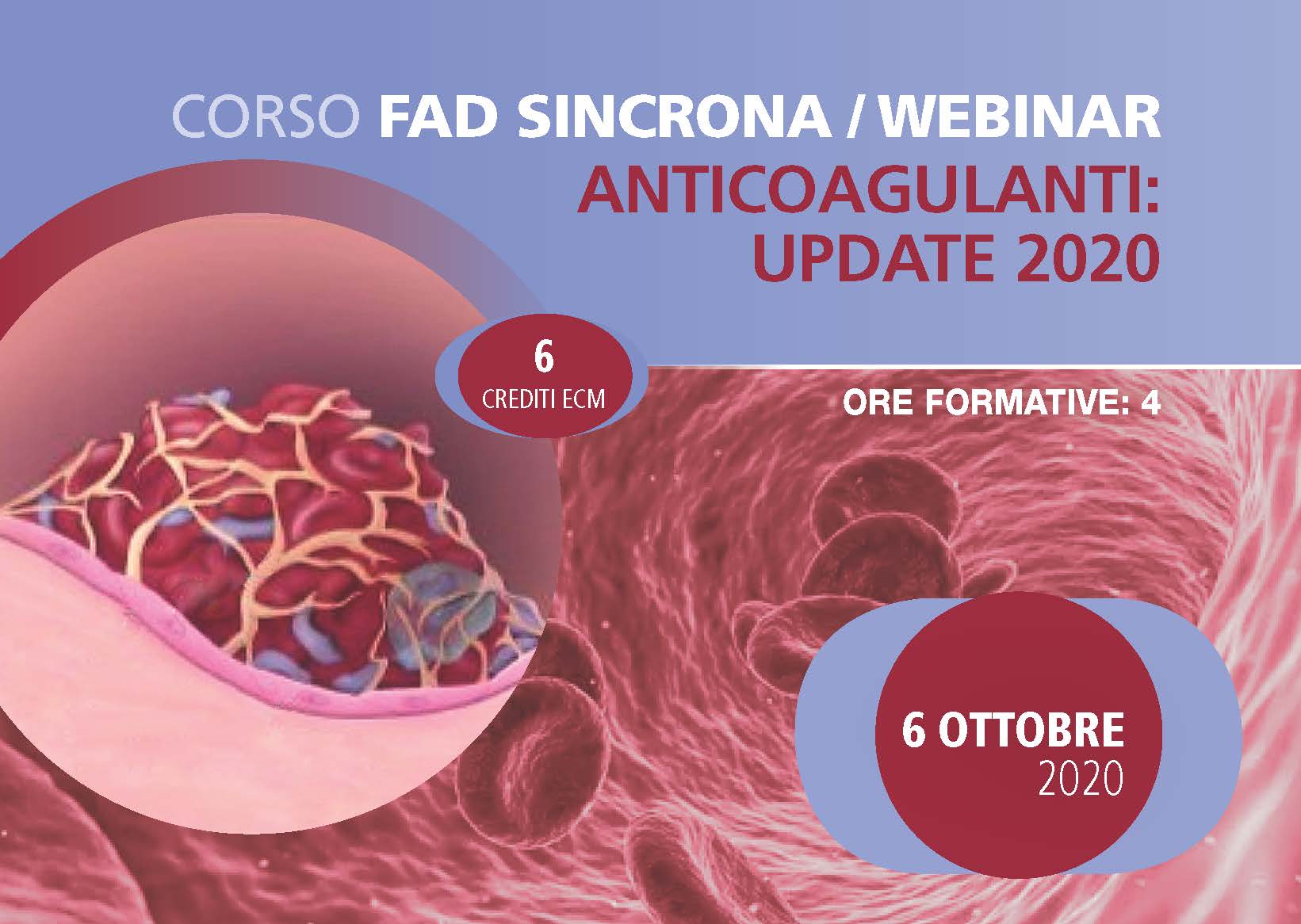 Anticoagulanti: Update 2020