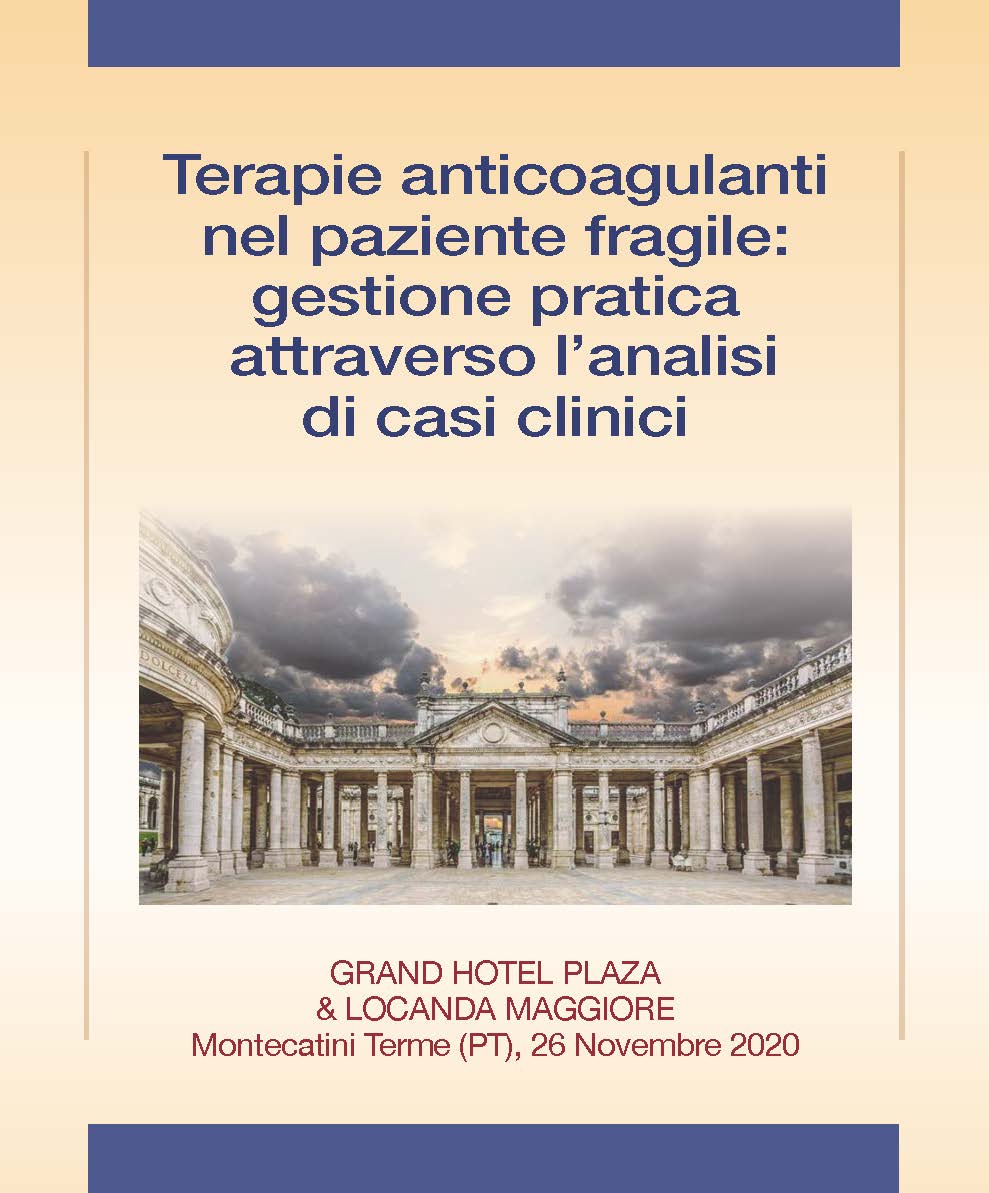 TERAPIE ANTICOAGULANTI NEL PAZIENTE FRAGILE