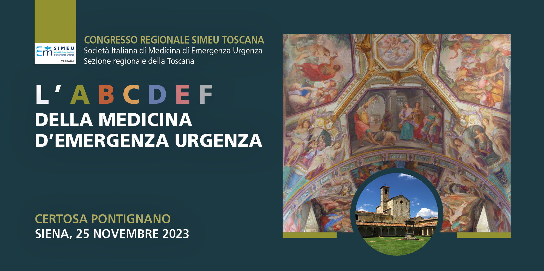 L’ ABCDEF DELLA MEDICINA D’URGENZA – Siena, 25 Novembre 2023