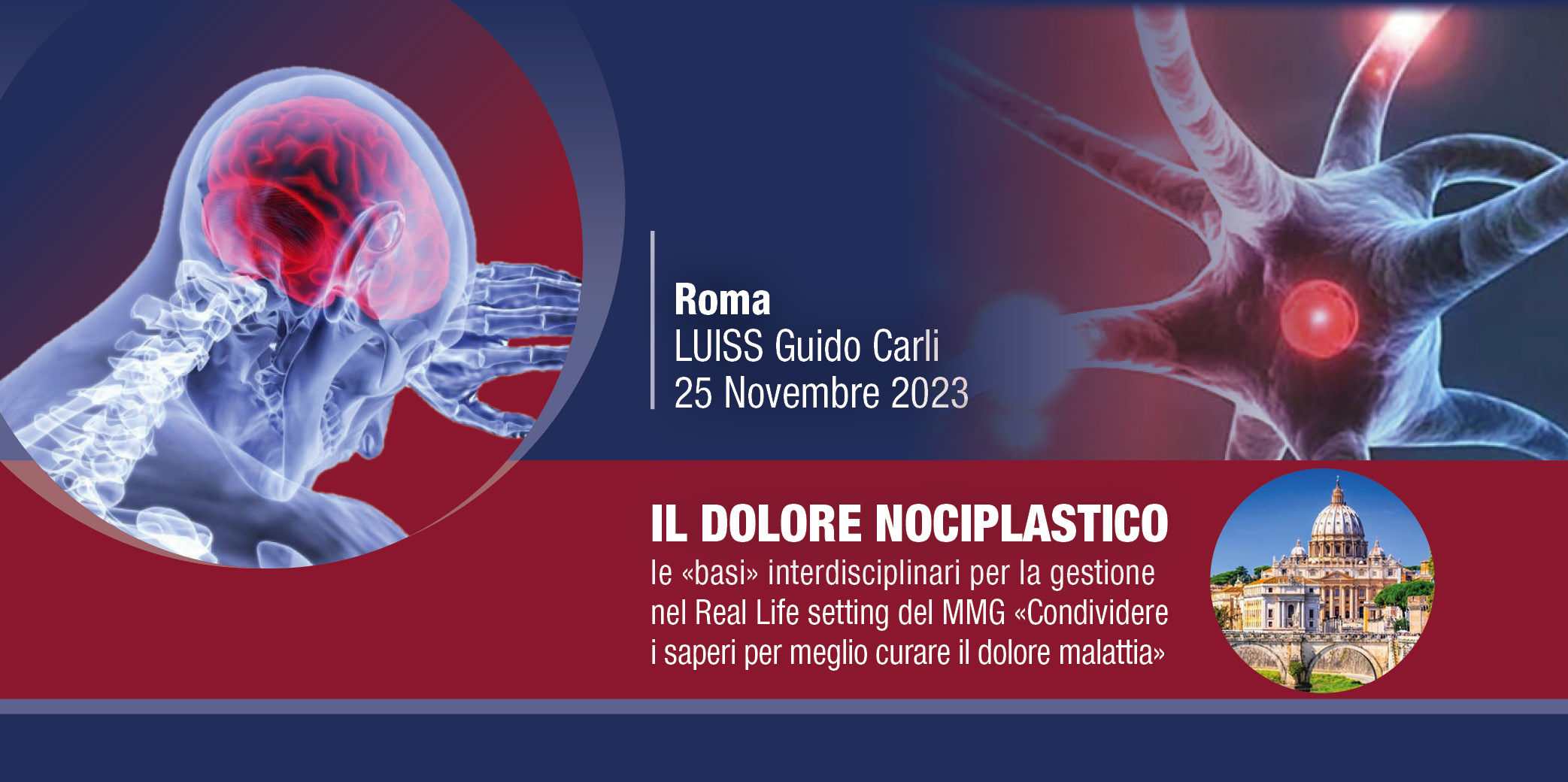 IL DOLORE NOCIPLASTICO – Roma, 25 Novembre 2023