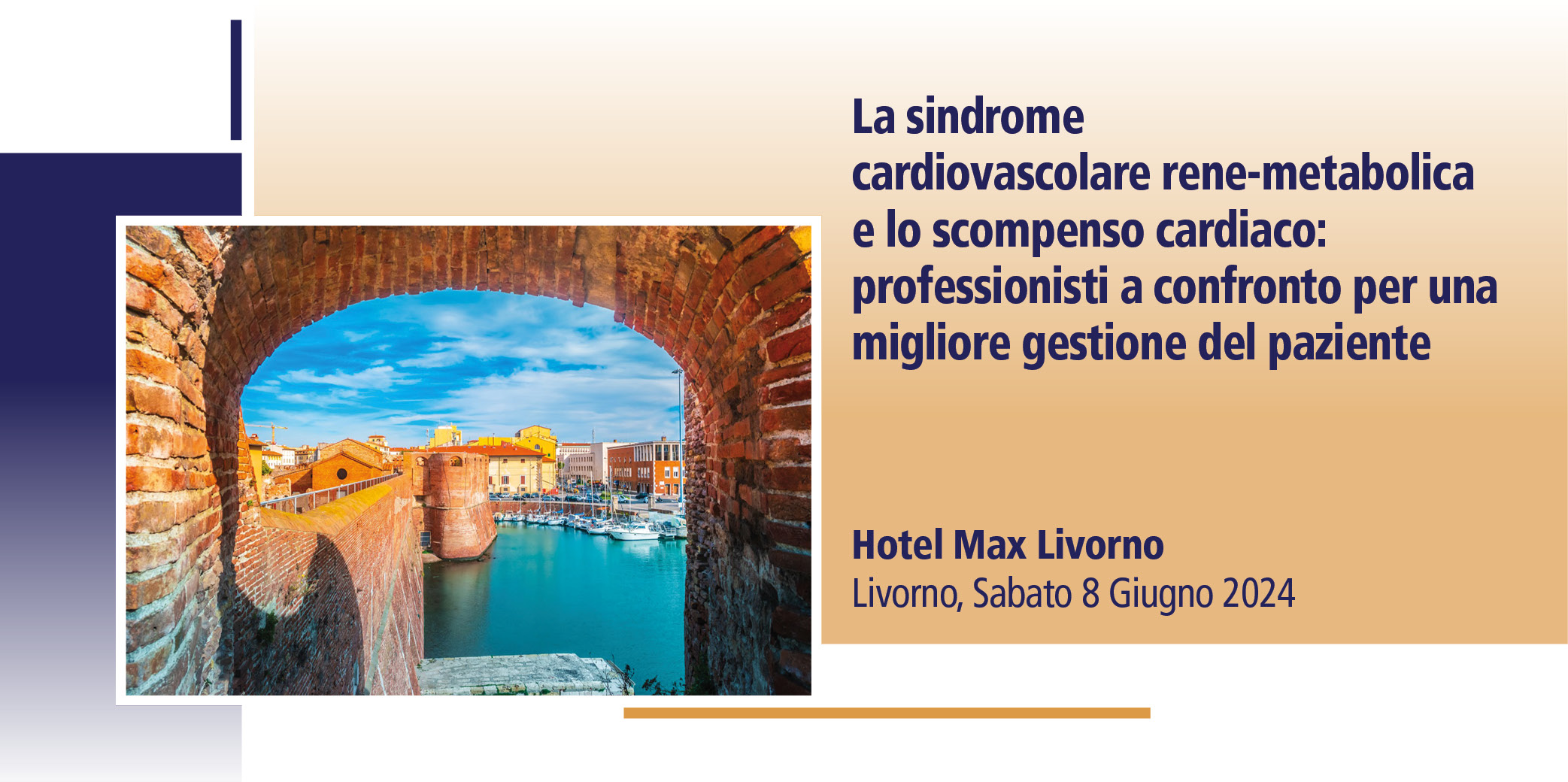 La sindrome cardiovascolare rene-metabolica e lo scompenso cardiaco: professionisti a confronto per una migliore gestione del paziente – Livorno, 8 Giugno 2024