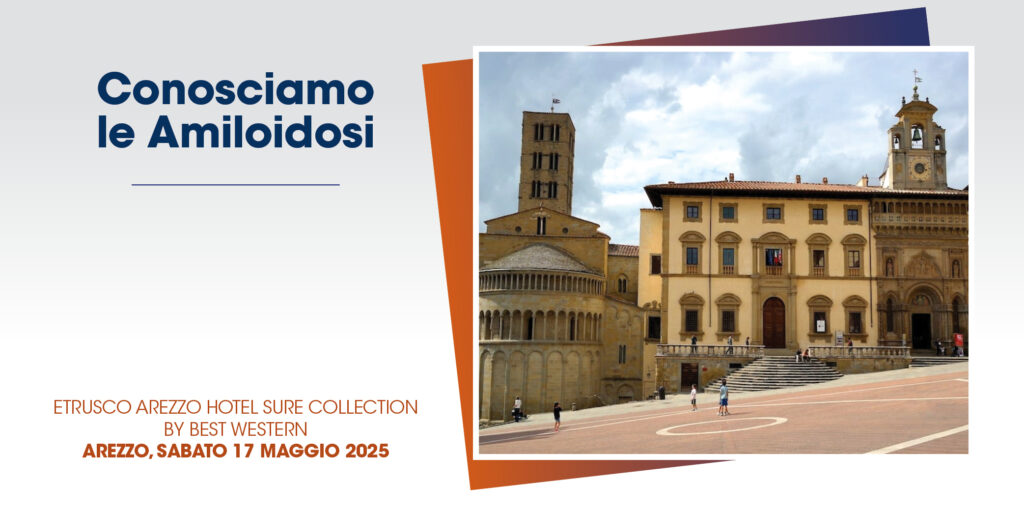 ATT. CAMBIO SEDE-Arezzo, 17 Maggio 2025 – Corso RES: “Conosciamo le Amiloidosi”