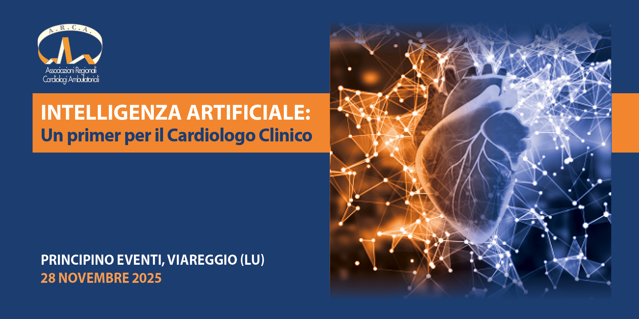 Viareggio, 28 Novembre 2025 – Corso RES “INTELLIGENZA ARTIFICIALE: Un primer per il Cardiologo Clinico”