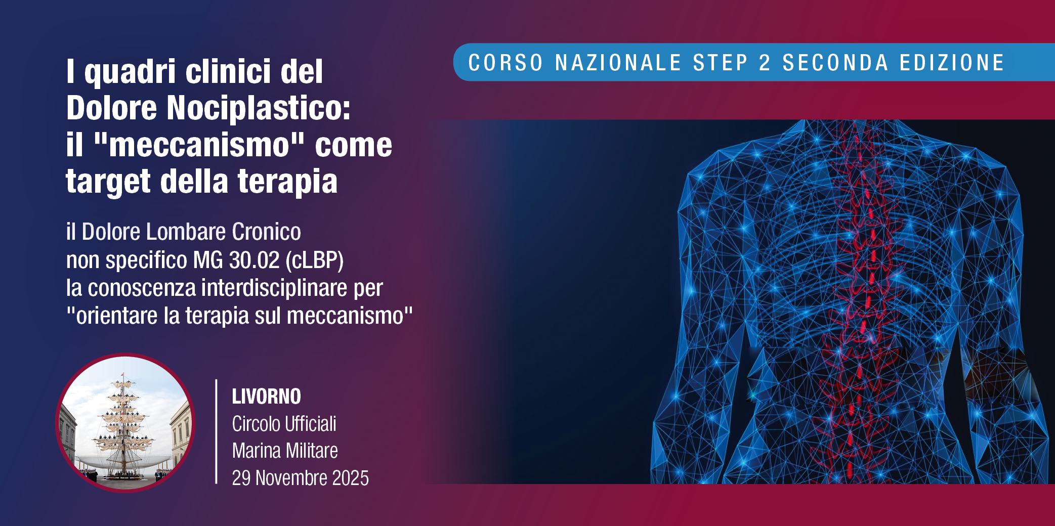 Livorno, 29 Novembre 2025 -Corso Res “I quadri clinici del Dolore Nociplastico: il “meccanismo” come target della terapia”
