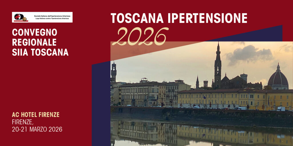 Firenze, 20-21 Marzo 2026 Convegno Regionale RES SIIA “Toscana Ipertensione 2026”